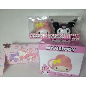 Hello Kitty My Melody Kuromi Bundle